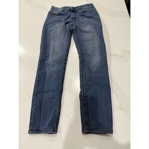 Vintage Genes Black Jeans Mens 30x30‎ Blue Denim Modern Classic City Slim Fit